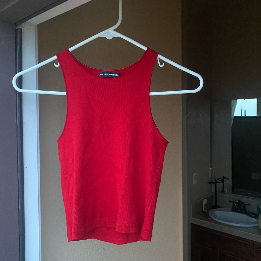 Brandy Melville Razor Back Crop Top
